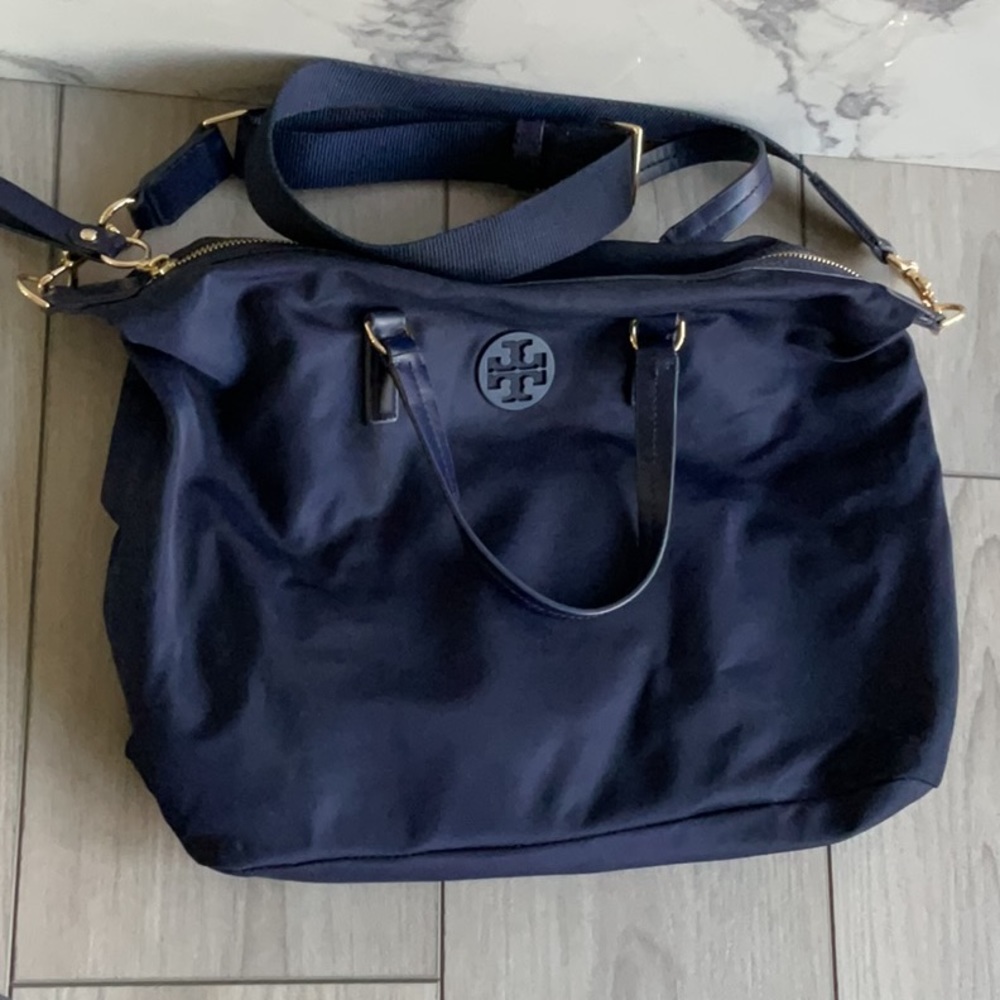 Tory Burch Tilda Slouchy Satchel Nylon